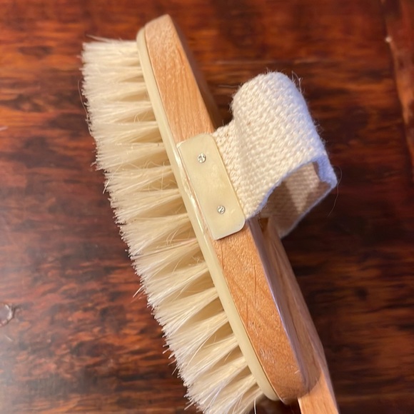 🍄3/30 LeClaire & Bayot Long Handled Wood Body Brush - Picture 9 of 16